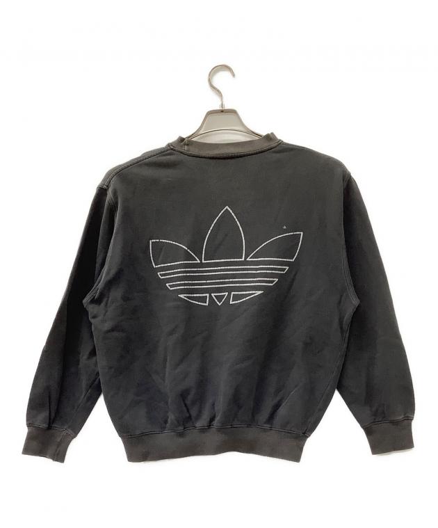 中古・古着通販】adidas (アディダス) スウェット ブラック サイズ:M