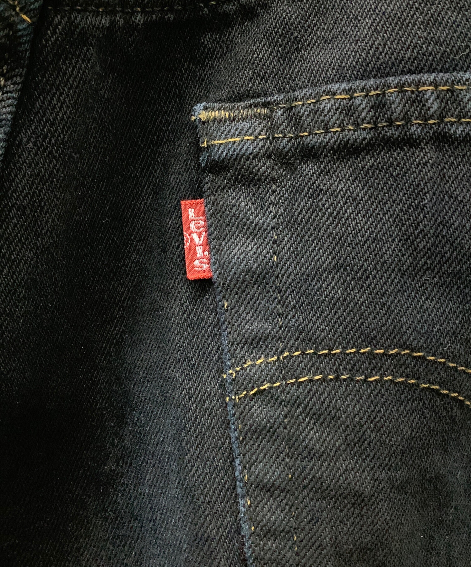 中古・古着通販】LEVI'S (リーバイス) 501デニムパンツ ブラック