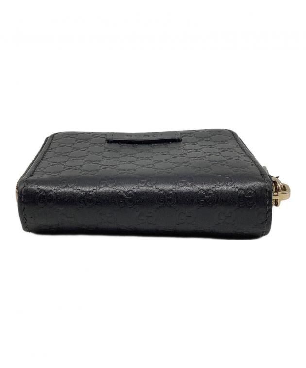 中古・古着通販】GUCCI (グッチ) グッチシマ ラウンドファスナー財布