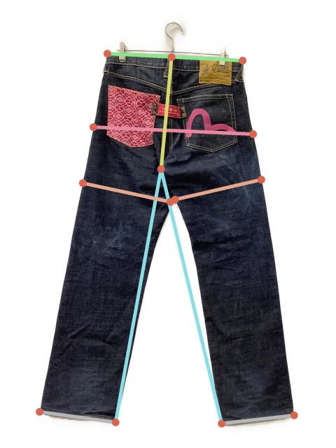 中古・古着通販】EVISU (エヴィス) 家紋カモメバックペイント