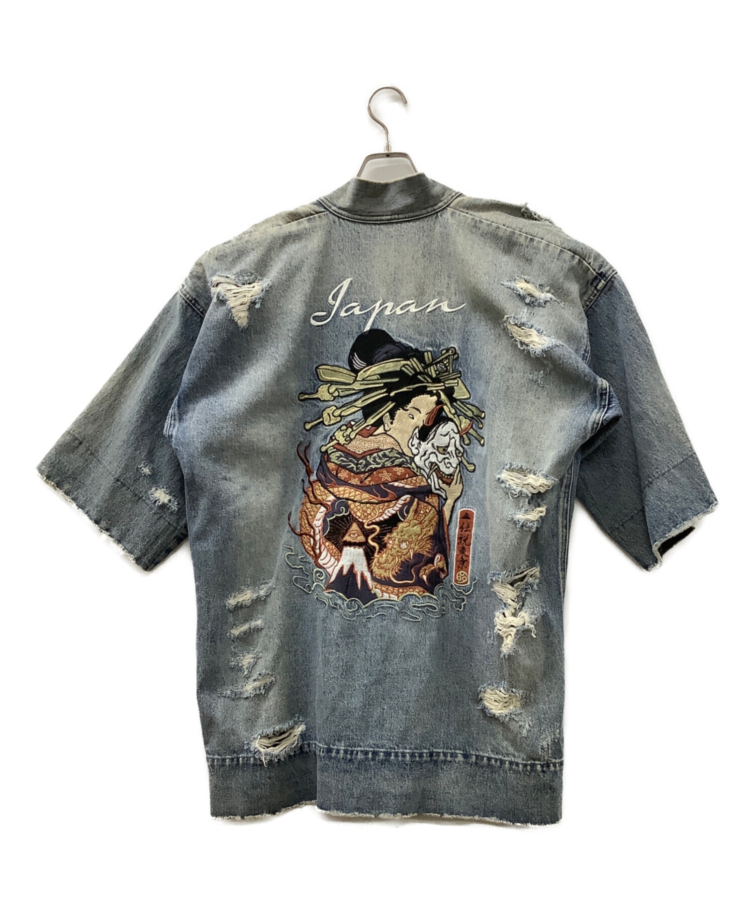 中古・古着通販】LEGENDA (レジェンダ) 伝説東京 太夫刺繍法被 スカイ