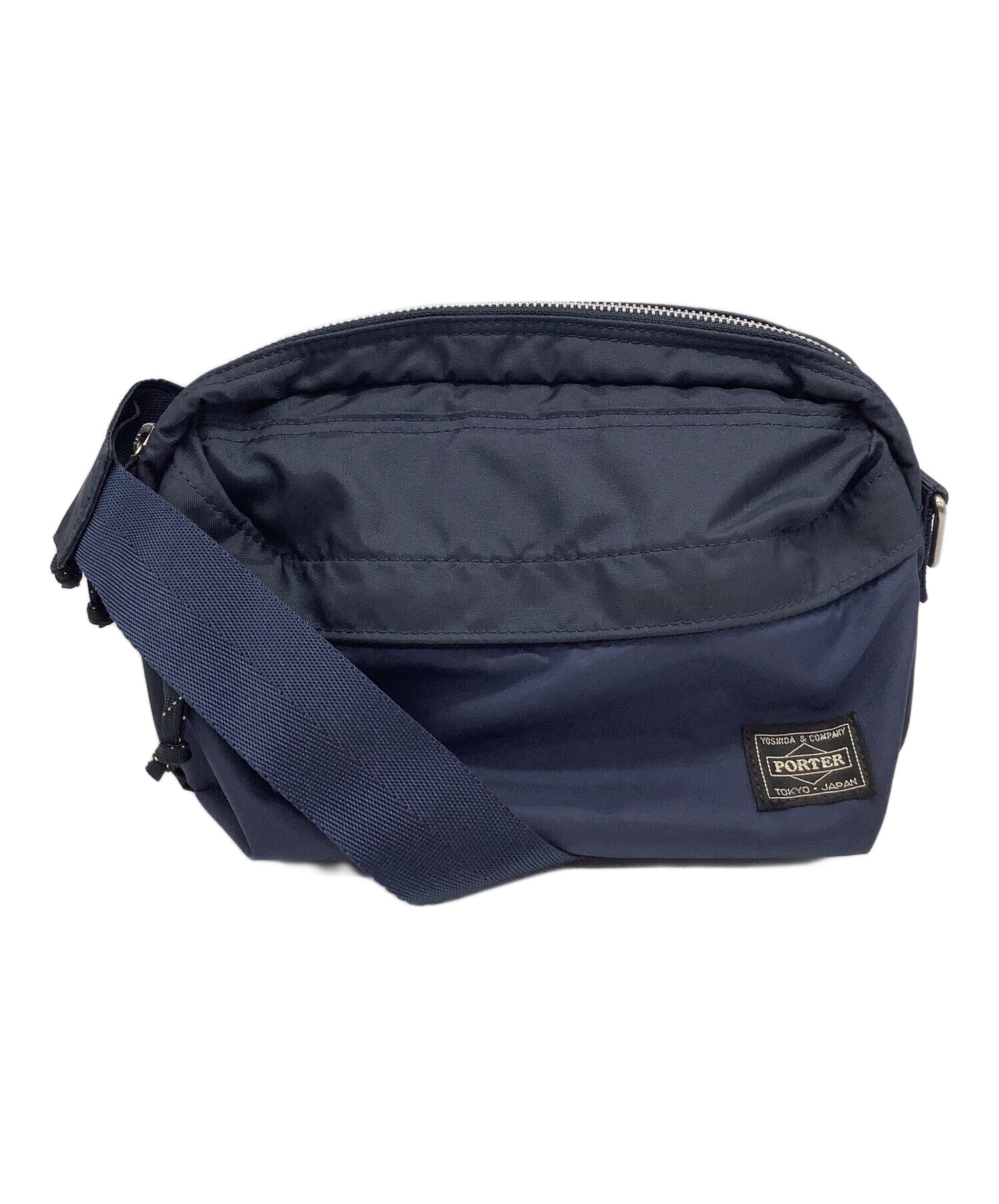 【未使用】ポーター　フォース　ネイビー【値段交渉可能】 中古・古着通販】PORTER (ポーター) フォース ネイビー｜ブランド