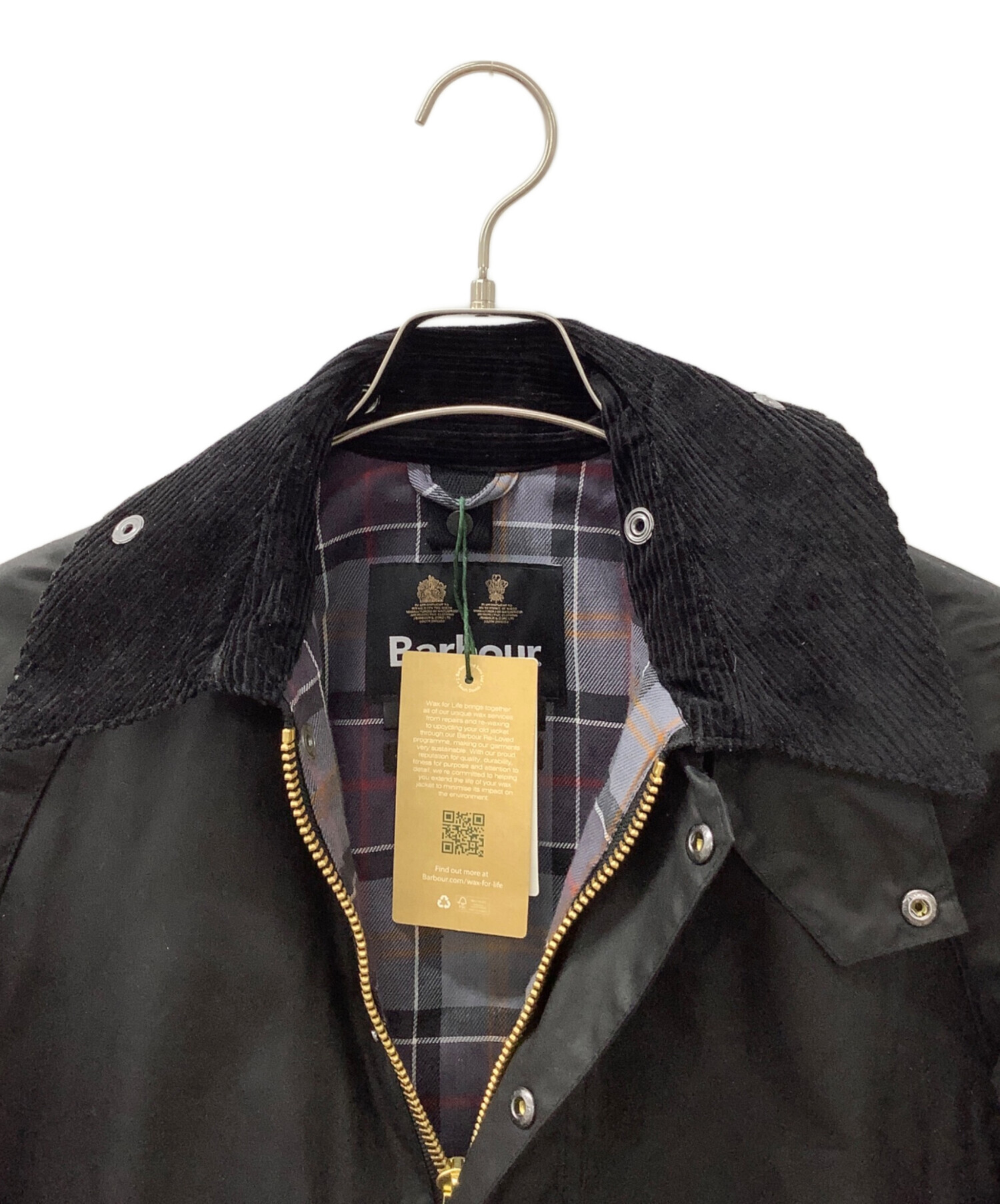 中古・古着通販】Barbour (バブアー) BEAUFORT WAX JACKET ブラック