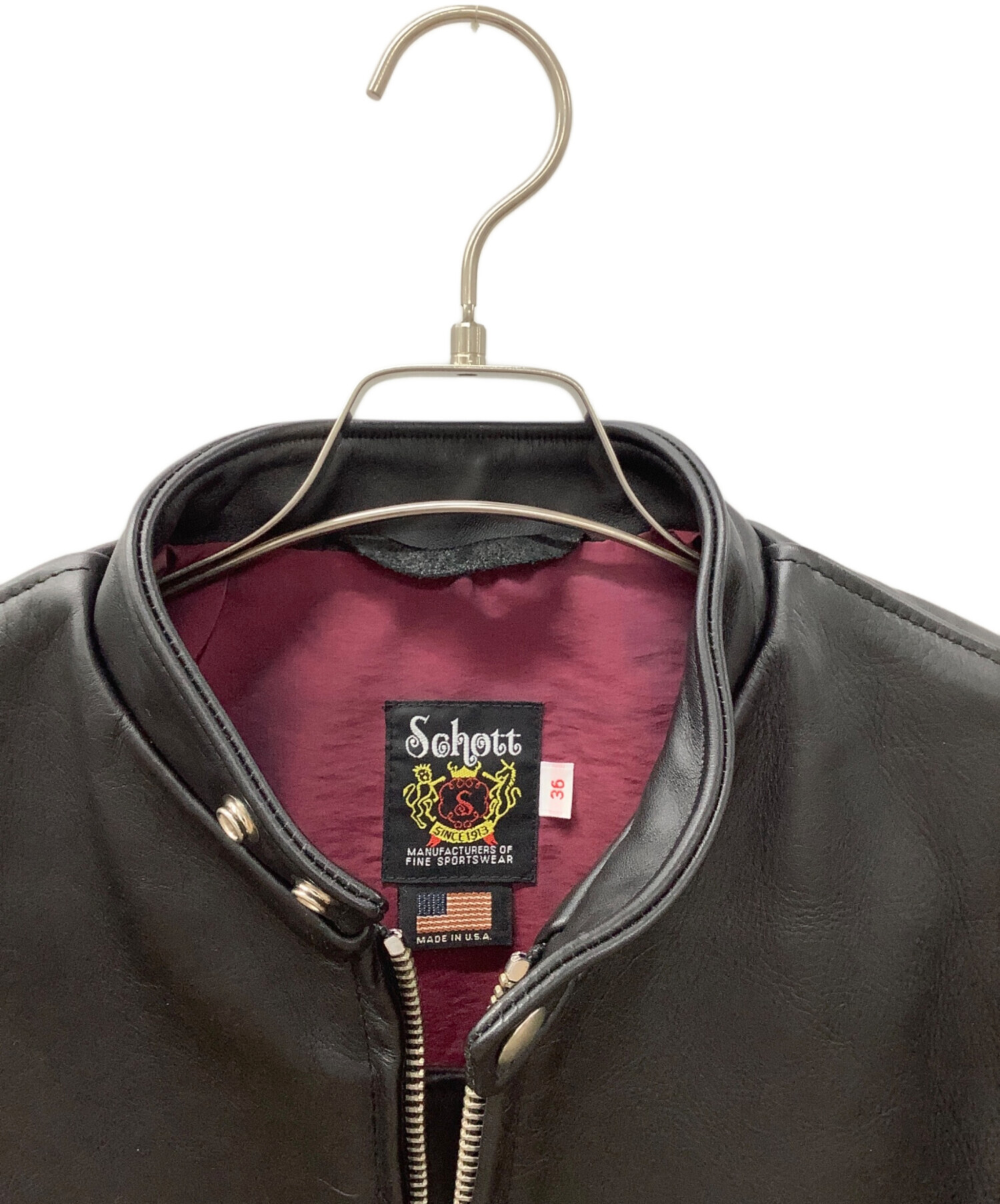 中古・古着通販】Schott (ショット) 641XX 60'S STAND RIDERS ブラック