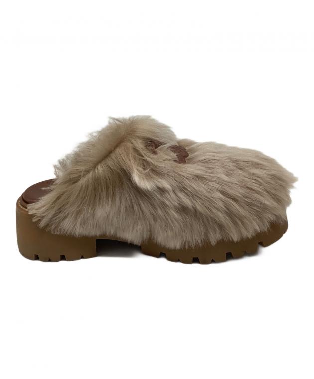 中古・古着通販】CELINE (セリーヌ) バルキークロッグSLIDES TRIOMPHE