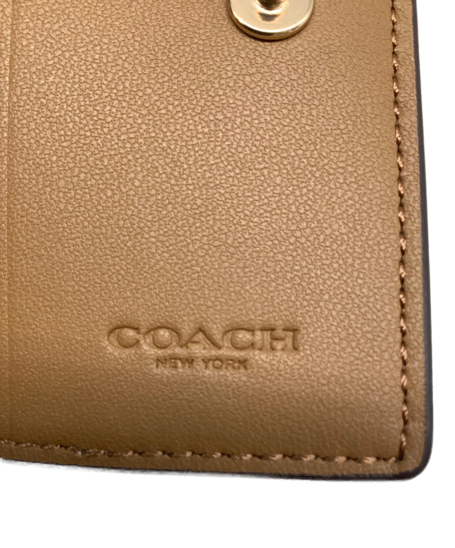 中古・古着通販】COACH (コーチ) 5連キーケース アイボリー×ピンク