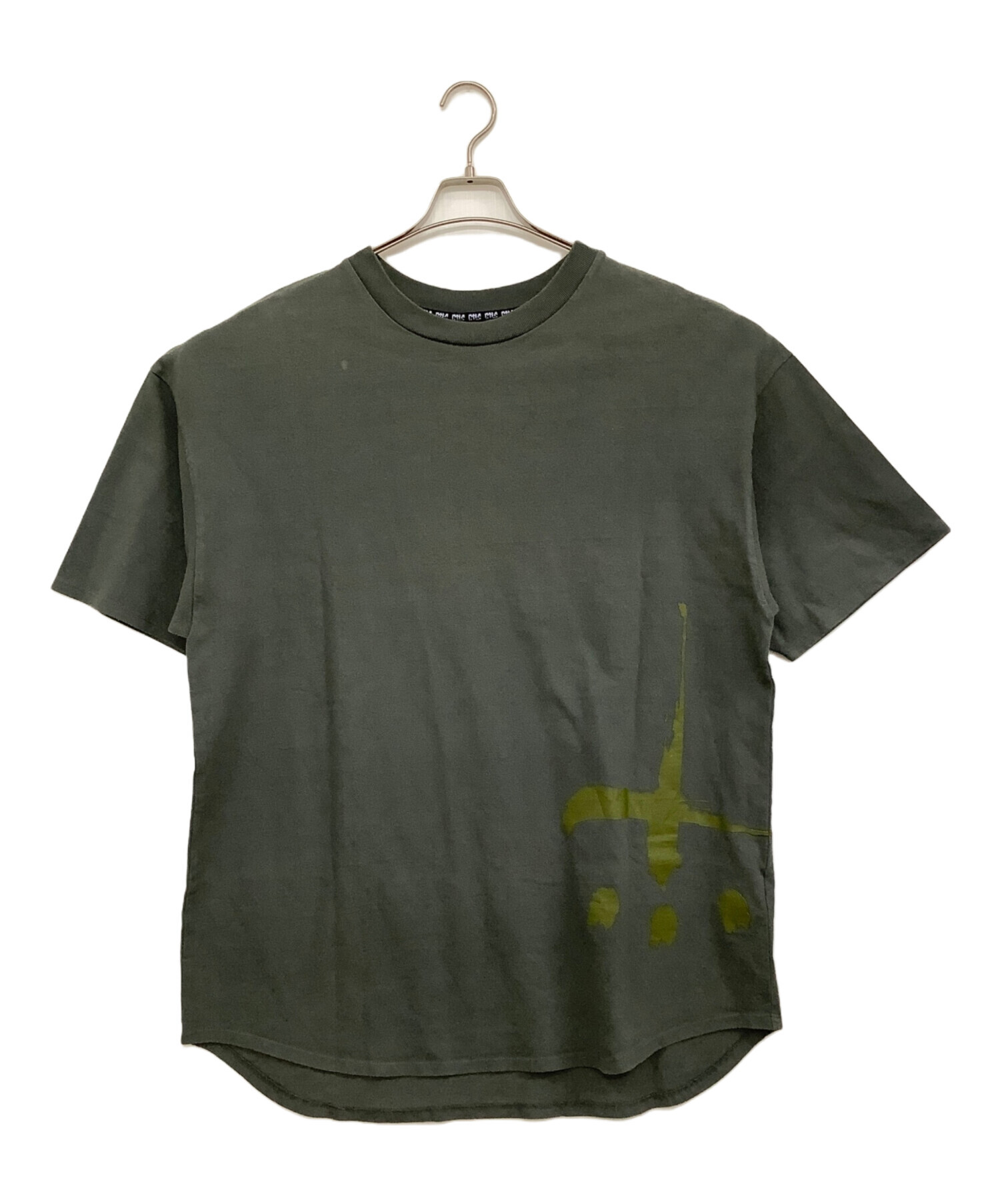 中古・古着通販】CVTVLIST (カタリスト) Tシャツ カーキ×グリーン 中古・古着通販】CVTVLIST (カタリスト) Tシャツ カーキ×グリーン
