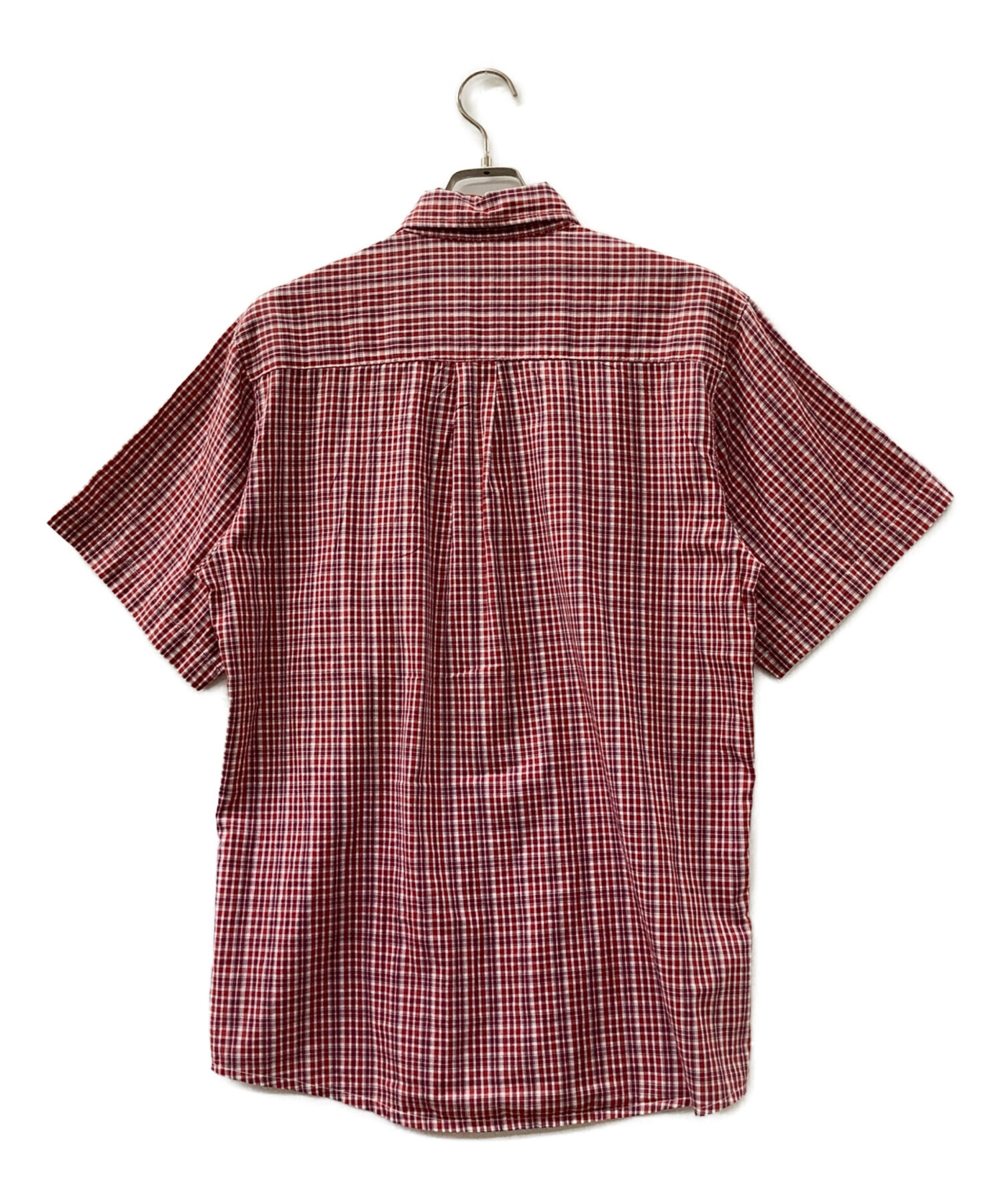 中古・古着通販】stussy (ステューシー) 半袖シャツ レッド サイズ:L