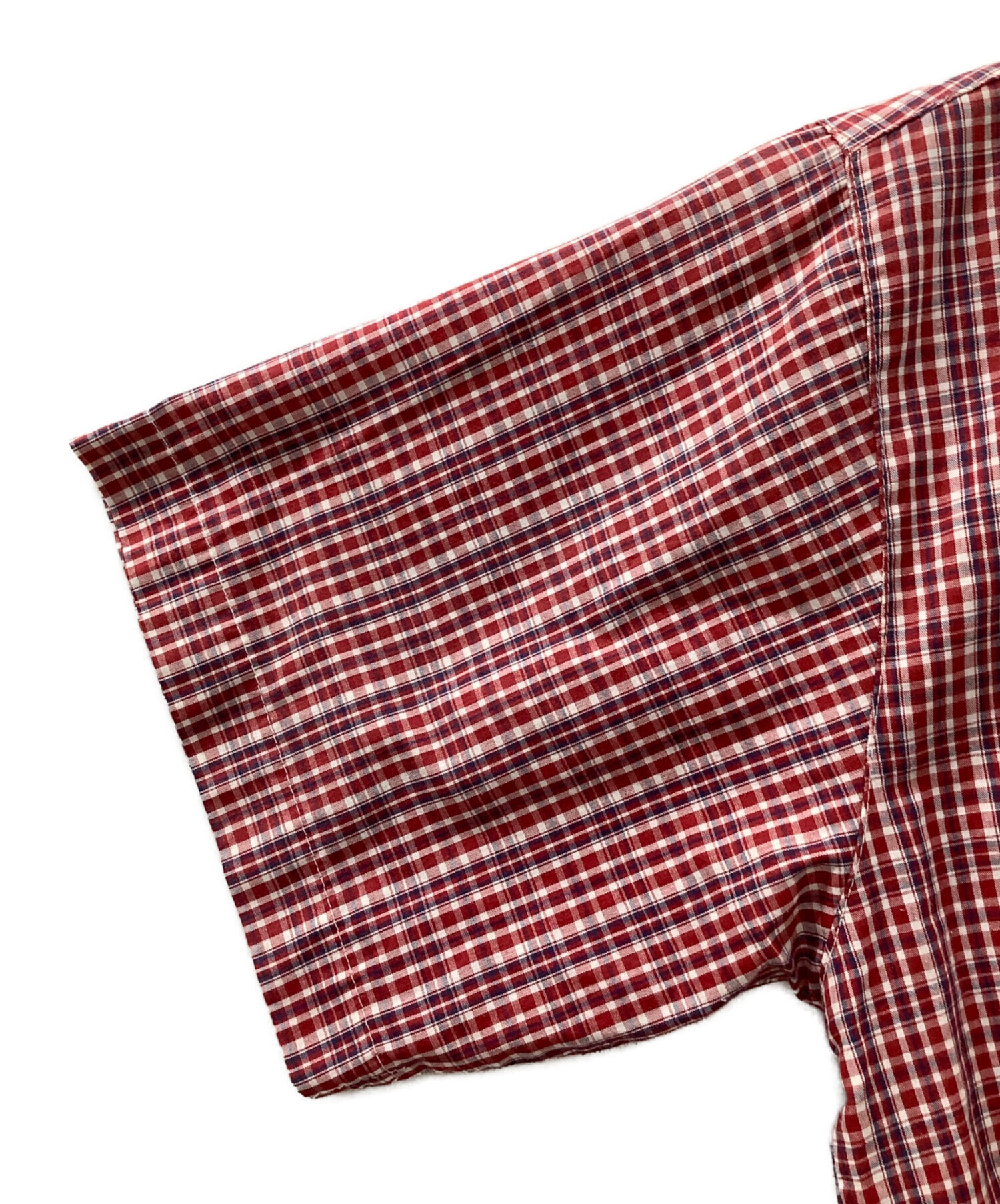 中古・古着通販】stussy (ステューシー) 半袖シャツ レッド サイズ:L
