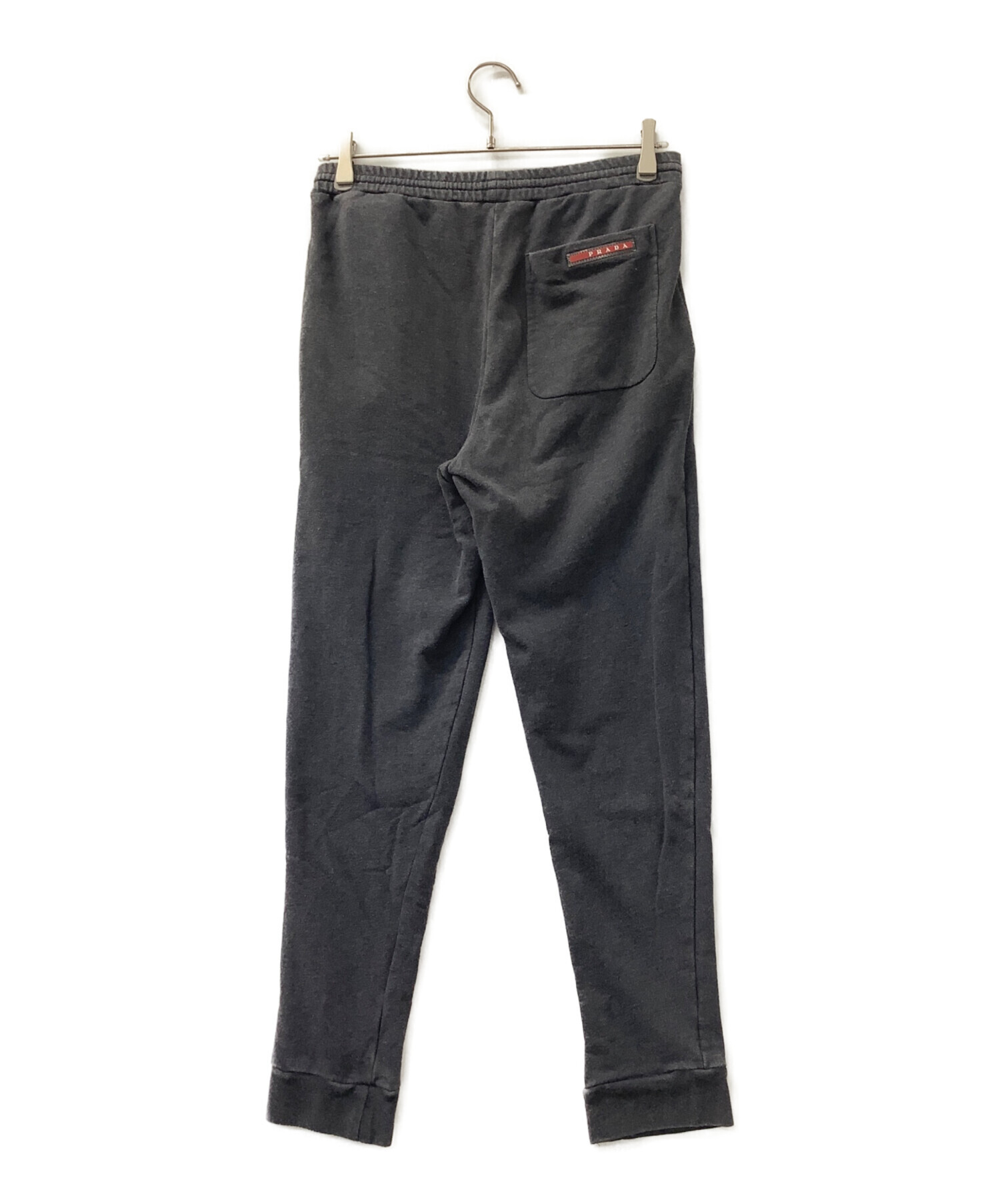 中古・古着通販】PRADA (プラダ) スウェットパンツ ブラック サイズ:XS