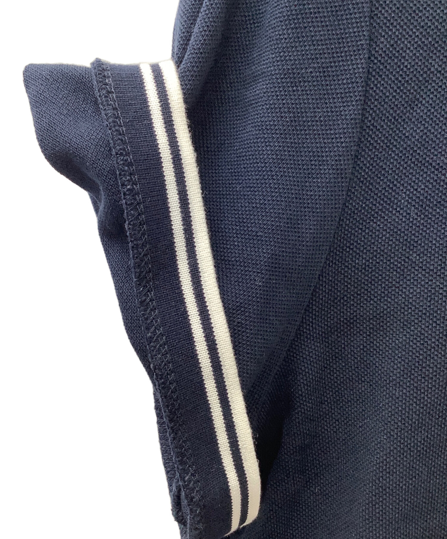 中古・古着通販】MONCLER (モンクレール) ポロシャツ ネイビー サイズ