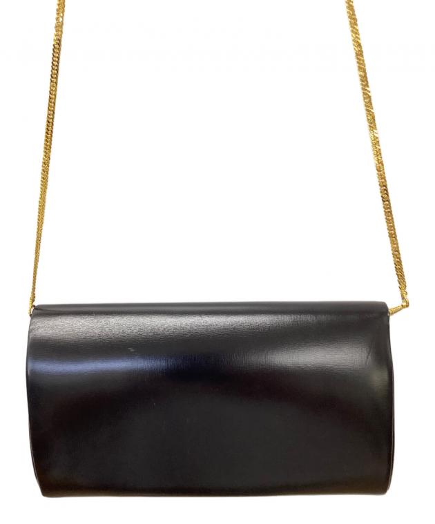 訳あり ロウナー　Launer ショルダーバッグ ゴールド金具 レザー 中古・古着通販】LAUNER LONDON (ロウナー ロンドン) チェーン