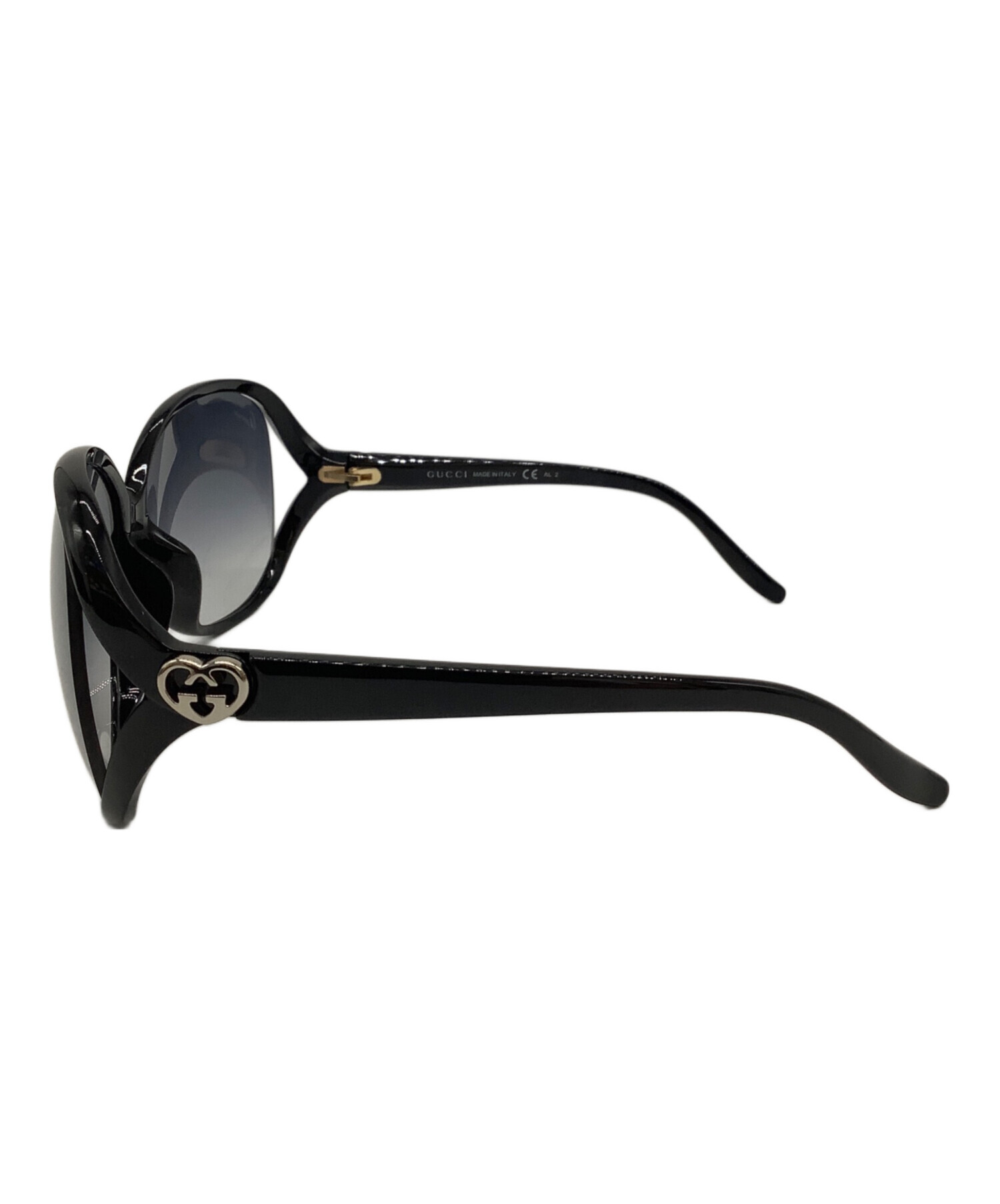 中古・古着通販】GUCCI (グッチ) サングラス ブラック サイズ:62口13
