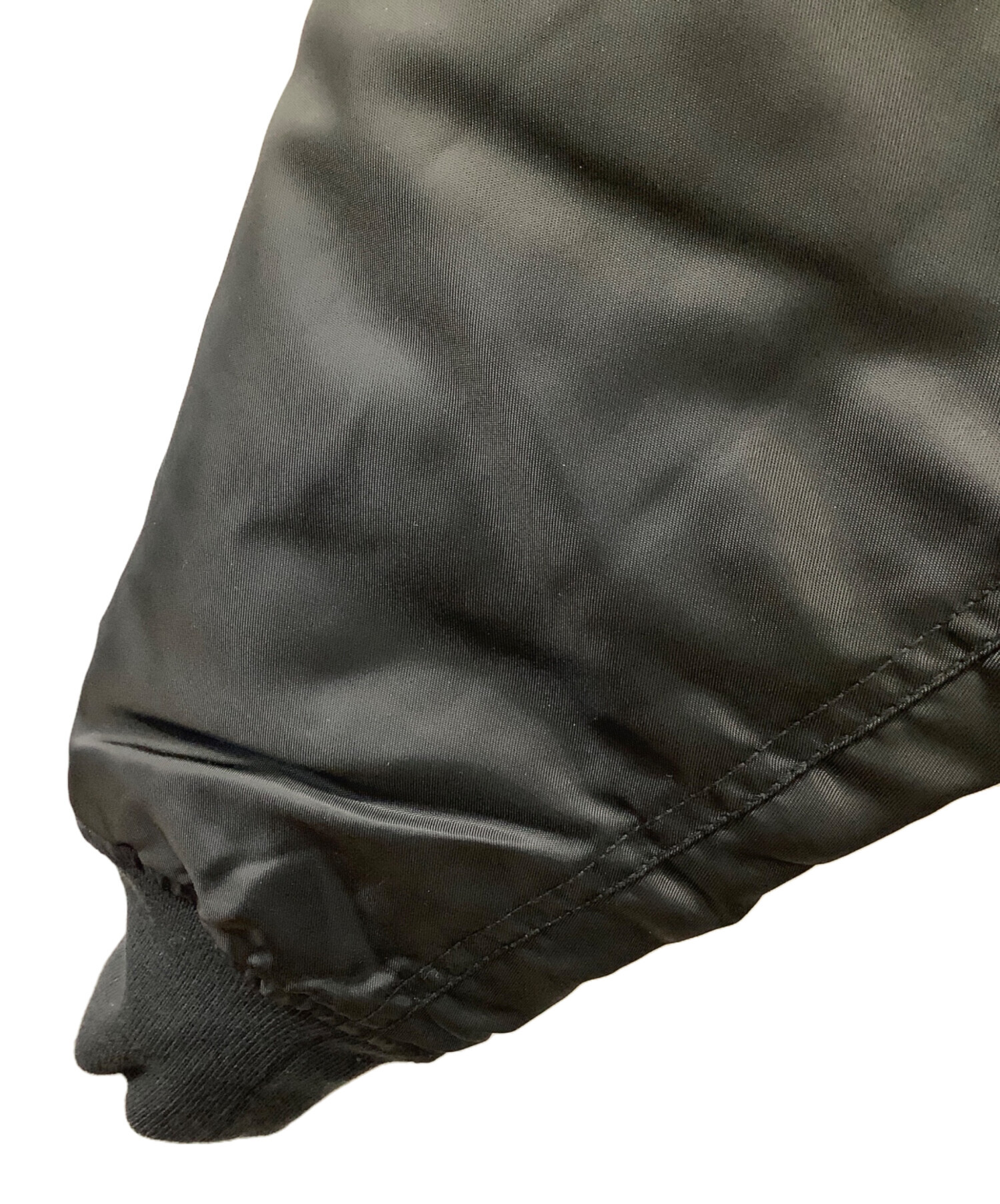 中古・古着通販】VANSON (バンソン) MA-1ジャケット ブラック サイズ:L