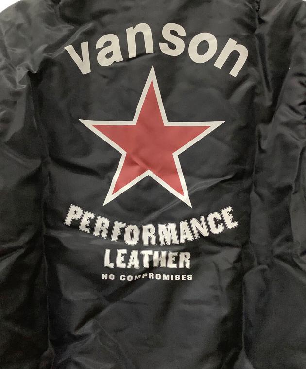 中古・古着通販】VANSON (バンソン) MA-1ジャケット ブラック サイズ:L
