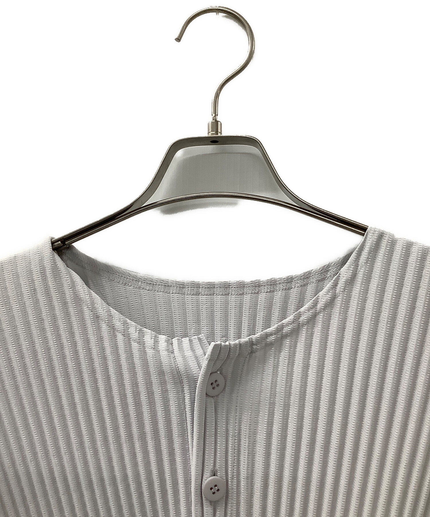 中古・古着通販】ISSEY MIYAKE (イッセイミヤケ) 薄手ニット ライト