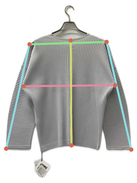 中古・古着通販】ISSEY MIYAKE (イッセイミヤケ) 薄手ニット ライト