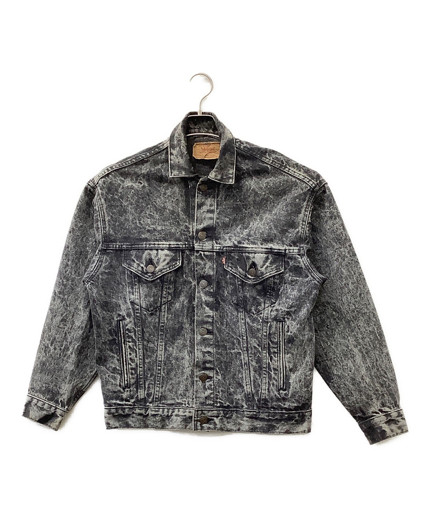 中古・古着通販】LEVI'S (リーバイス) デニムジャケット グレー サイズ