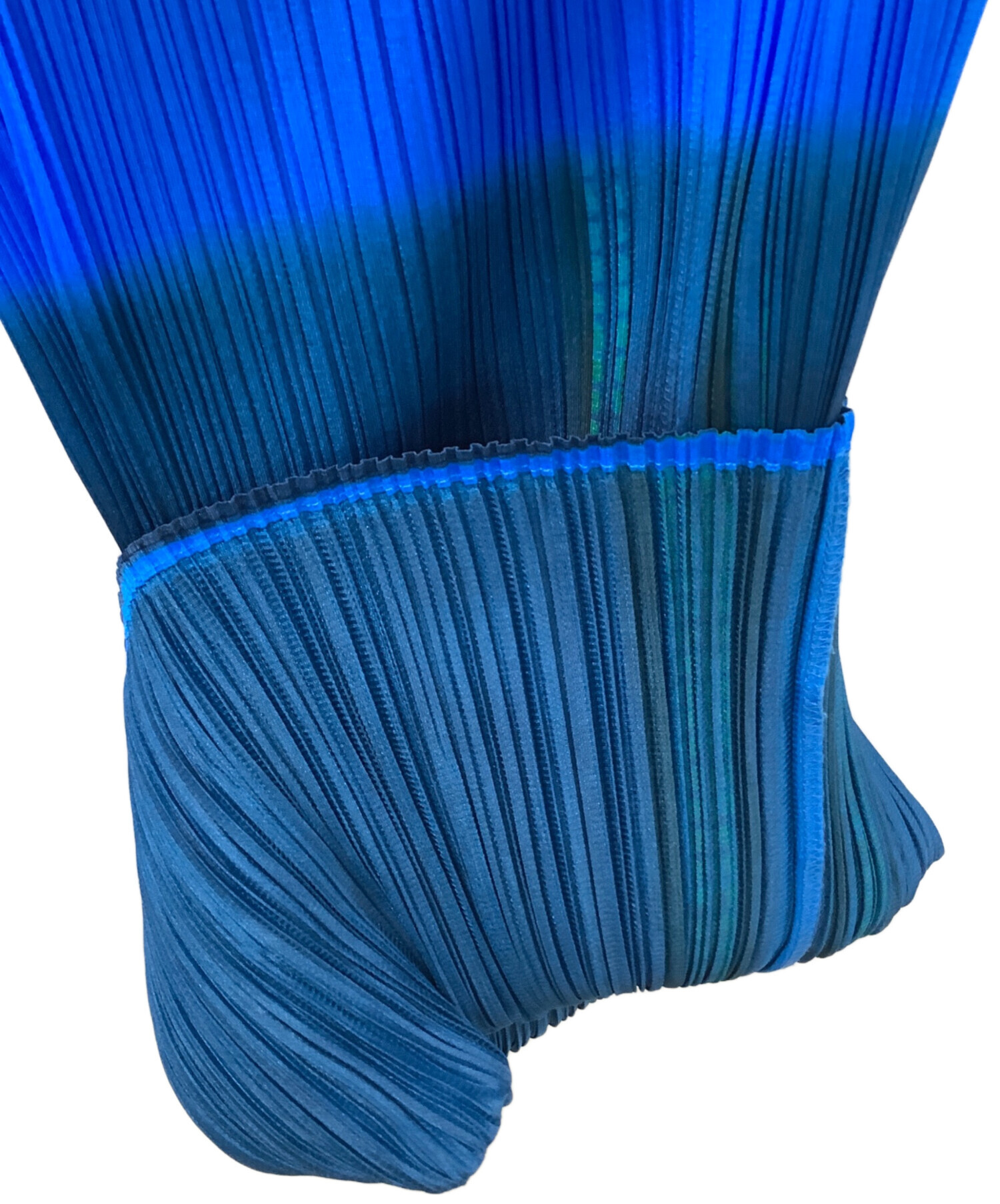 PLEATS PLEASE! プリーツハーレムパンツ ブルー 中古・古着通販】PLEATS PLEASE (プリーツプリーズ) プリーツパンツ