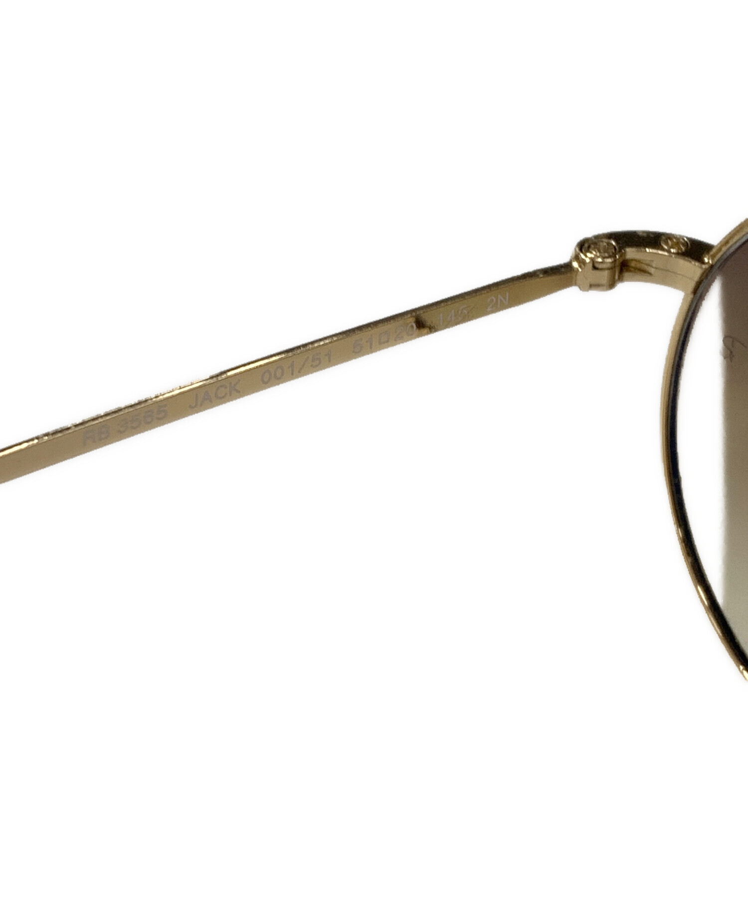 中古・古着通販】RAY-BAN (レイバン) JACK ブラウン サイズ:51□20