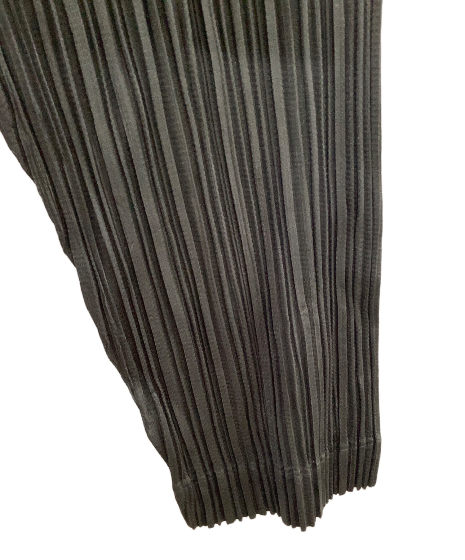 PLATS PLEASE グレー 長袖　値下げ 中古・古着通販】PLEATS PLEASE (プリーツプリーズ) 長袖ワンピース