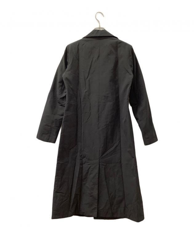 中古・古着通販】ASPESI (アスペジ) トレンチコート ブラック サイズ