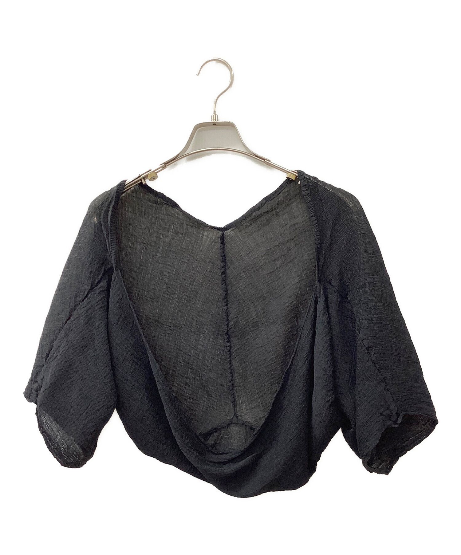 中古・古着通販】ISSEY MIYAKE (イッセイミヤケ) 薄手カーディガン