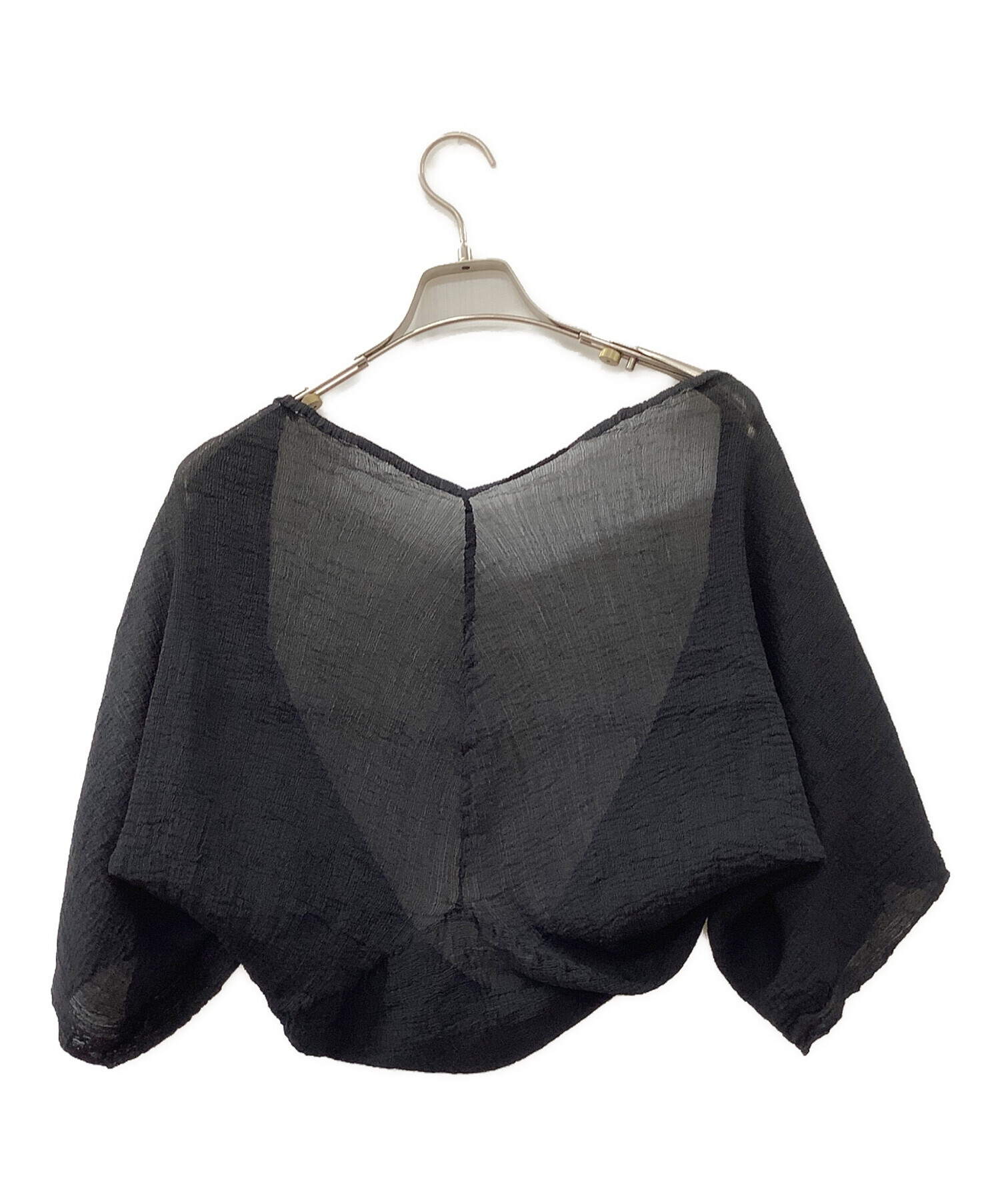 中古・古着通販】ISSEY MIYAKE (イッセイミヤケ) 薄手カーディガン 