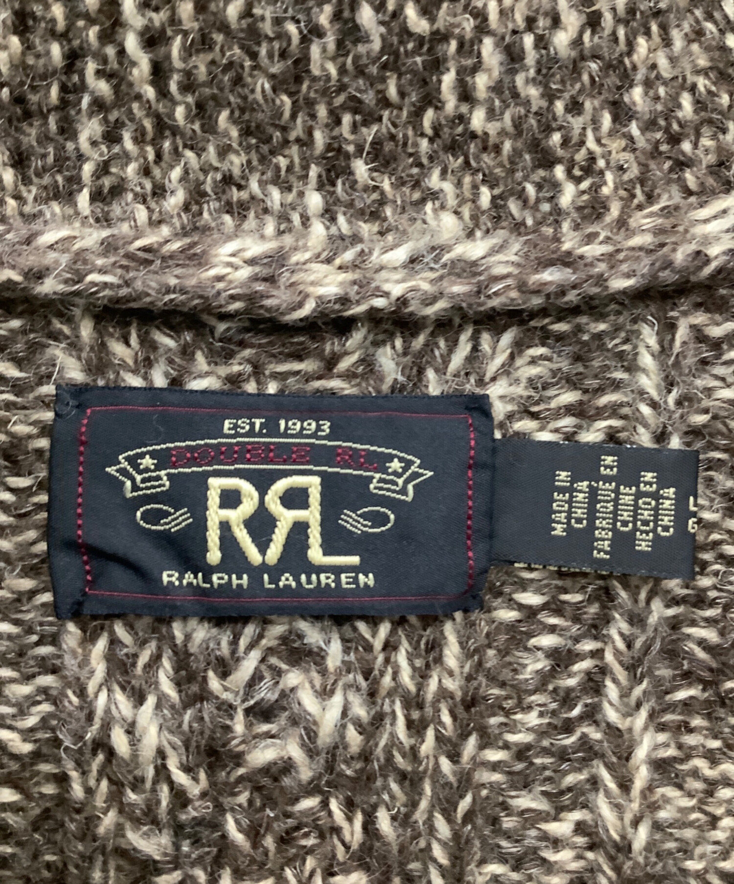 中古・古着通販】RRL (ダブルアールエル) マールドアランニット
