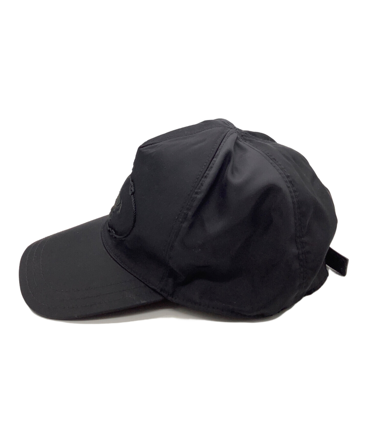中古・古着通販】PRADA (プラダ) キャップ ブラック サイズ:L