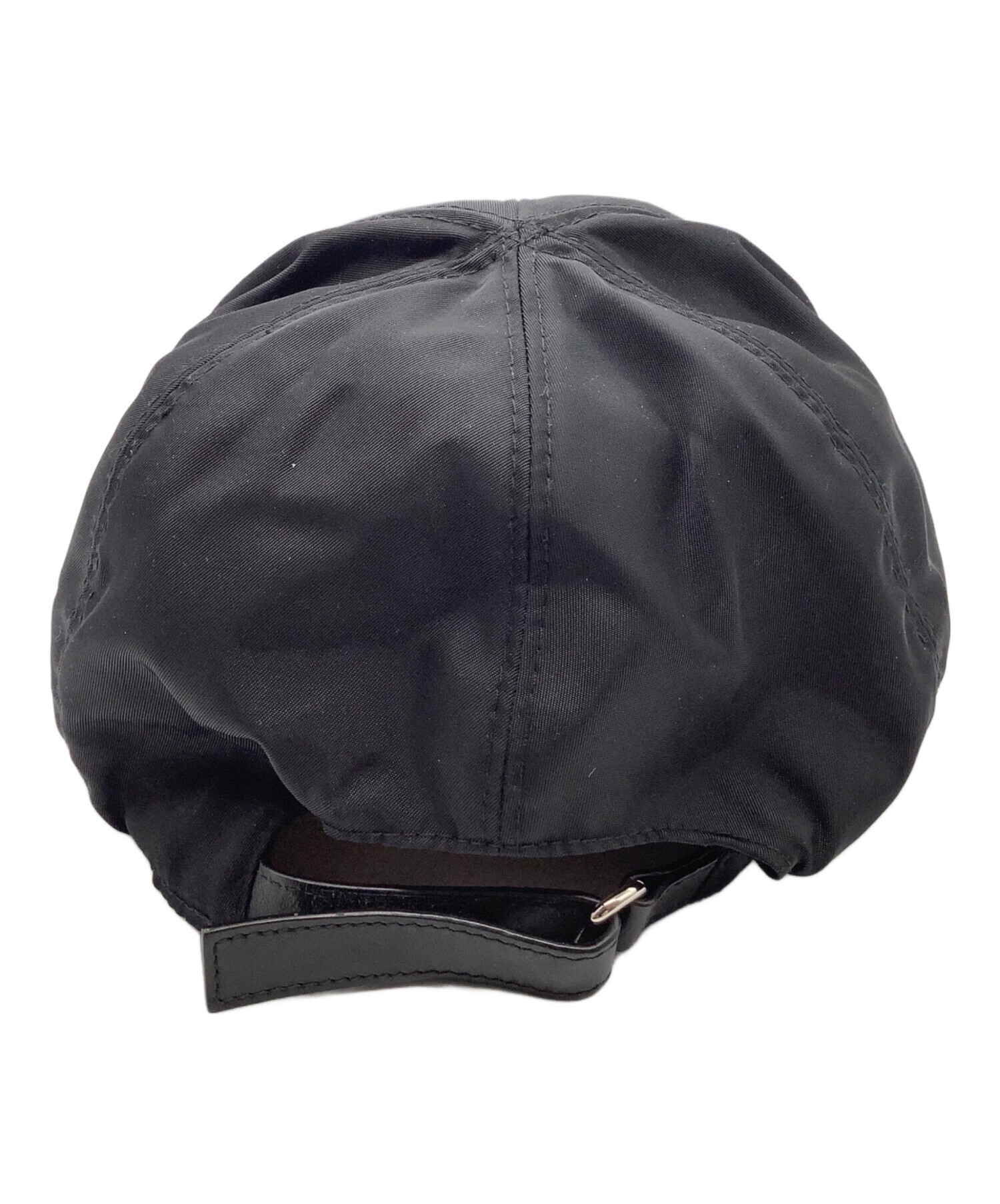 中古・古着通販】PRADA (プラダ) キャップ ブラック サイズ:L
