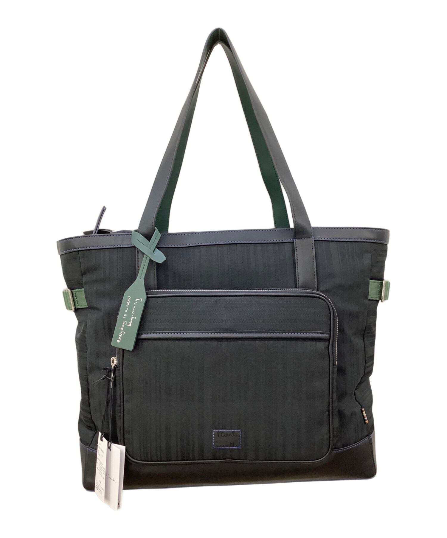 最値下げしました‼︎ ポールスミス　Paul Smith トートバッグ 中古・古着通販】PAUL SMITH (ポールスミス) Shadow Stripe Tote Bag