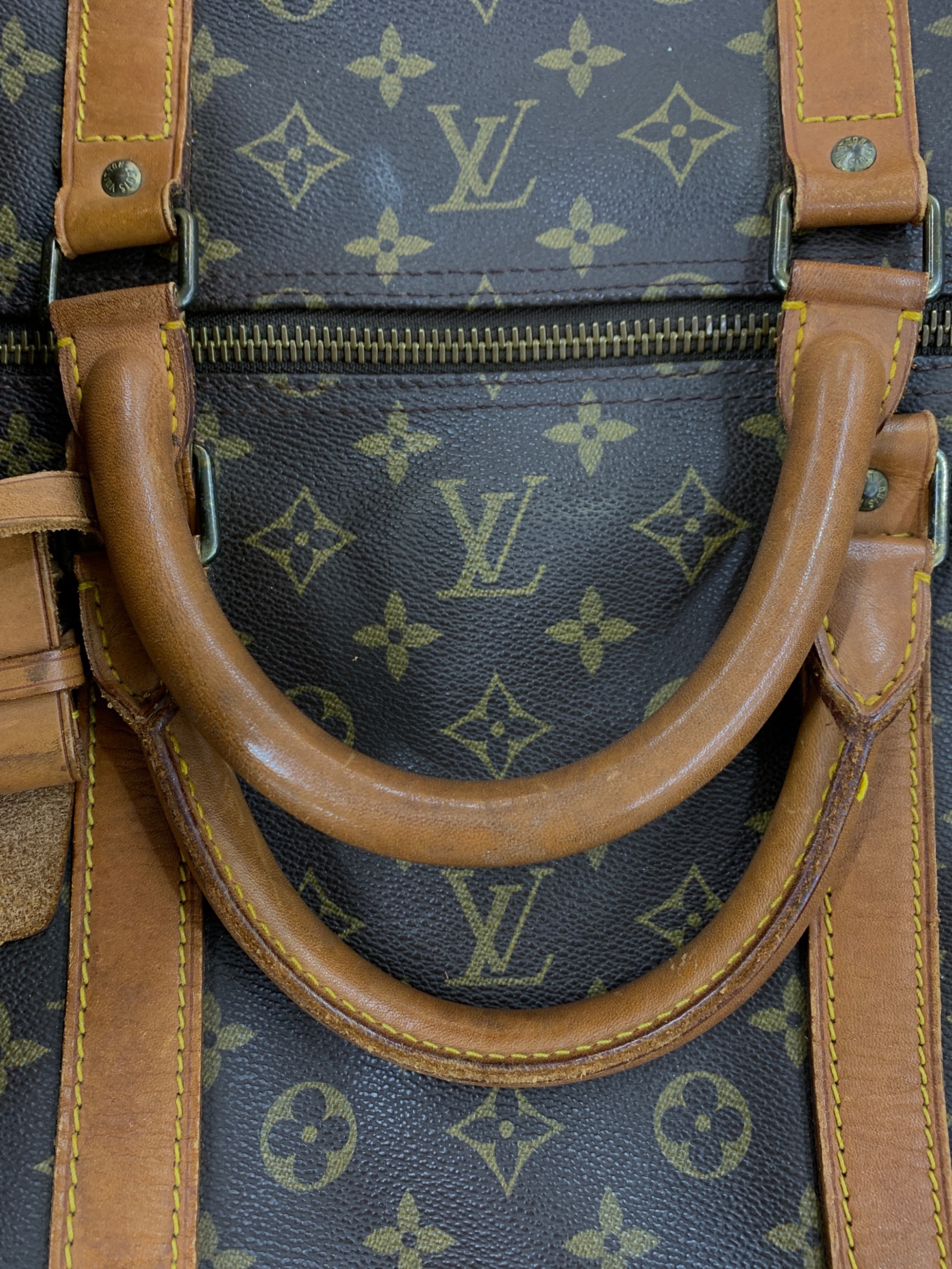 中古・古着通販】LOUIS VUITTON (ルイ ヴィトン) キーポル60 ブラウン