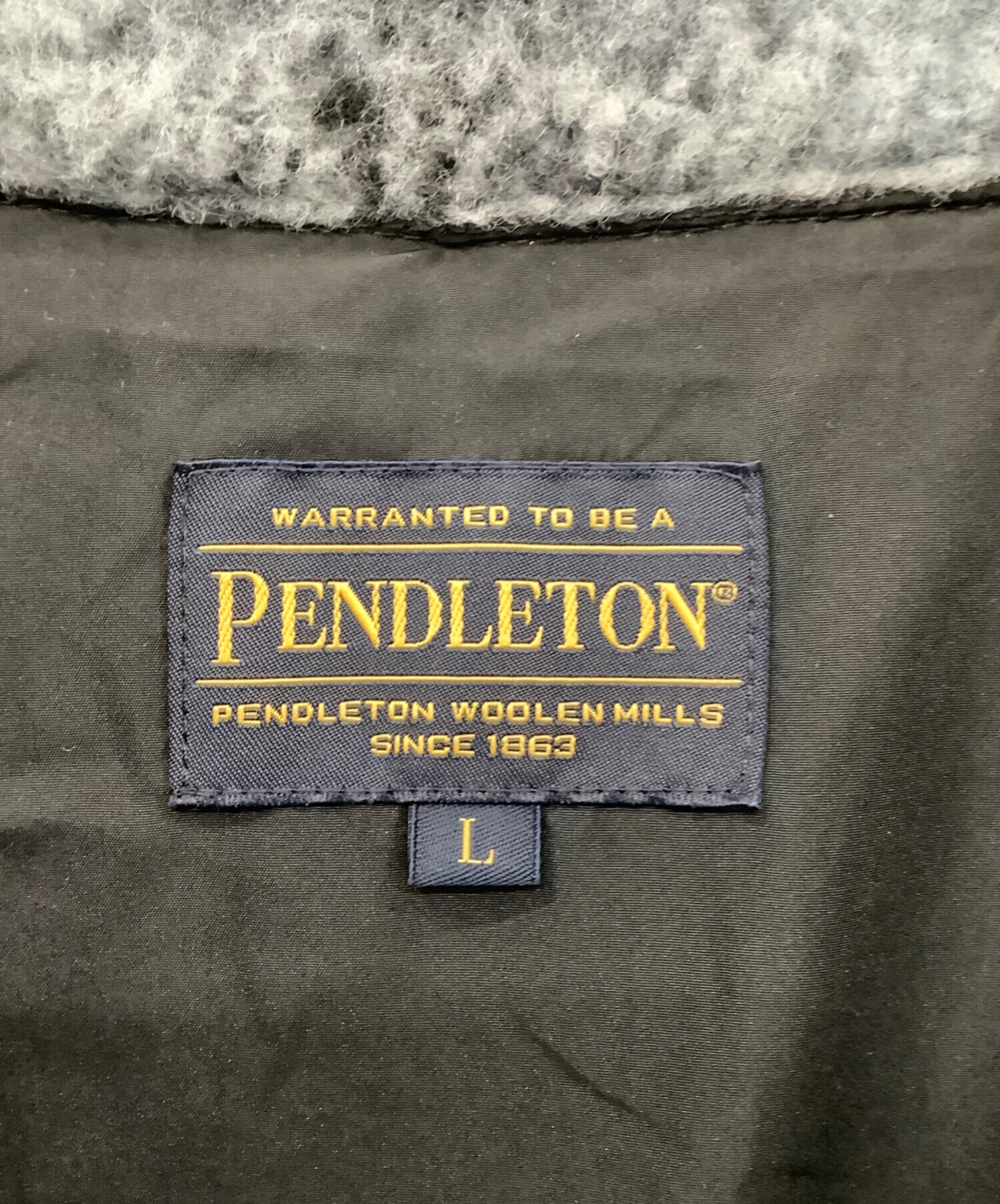 中古・古着通販】PENDLETON (ペンドルトン) カバーオール ネイビー
