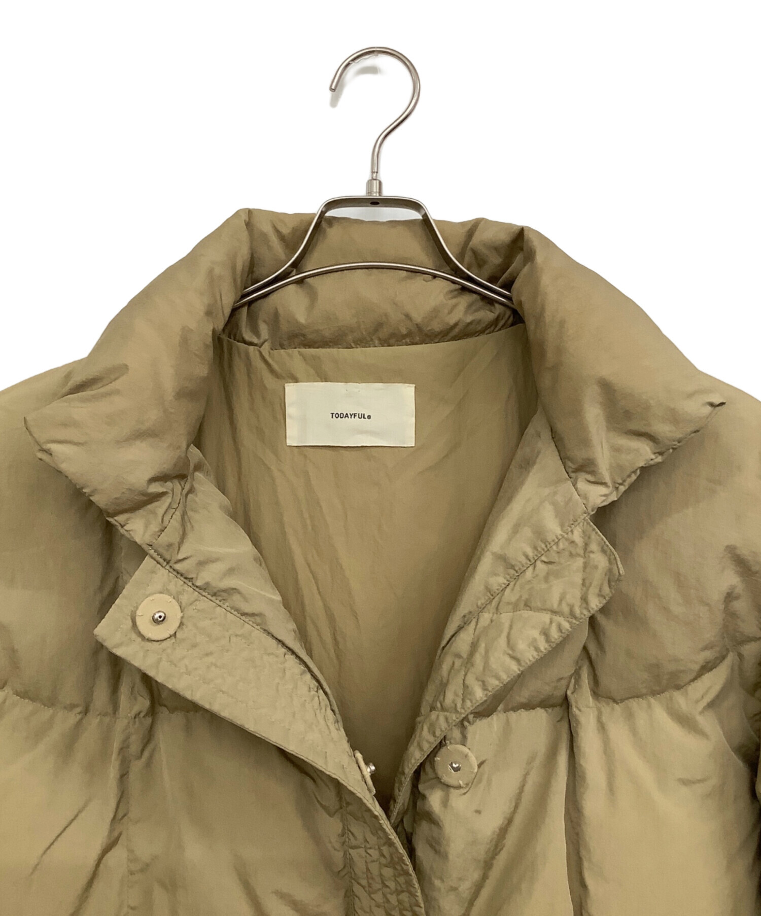 中古・古着通販】TODAYFUL (トゥデイフル) Standcollar Down Jacket