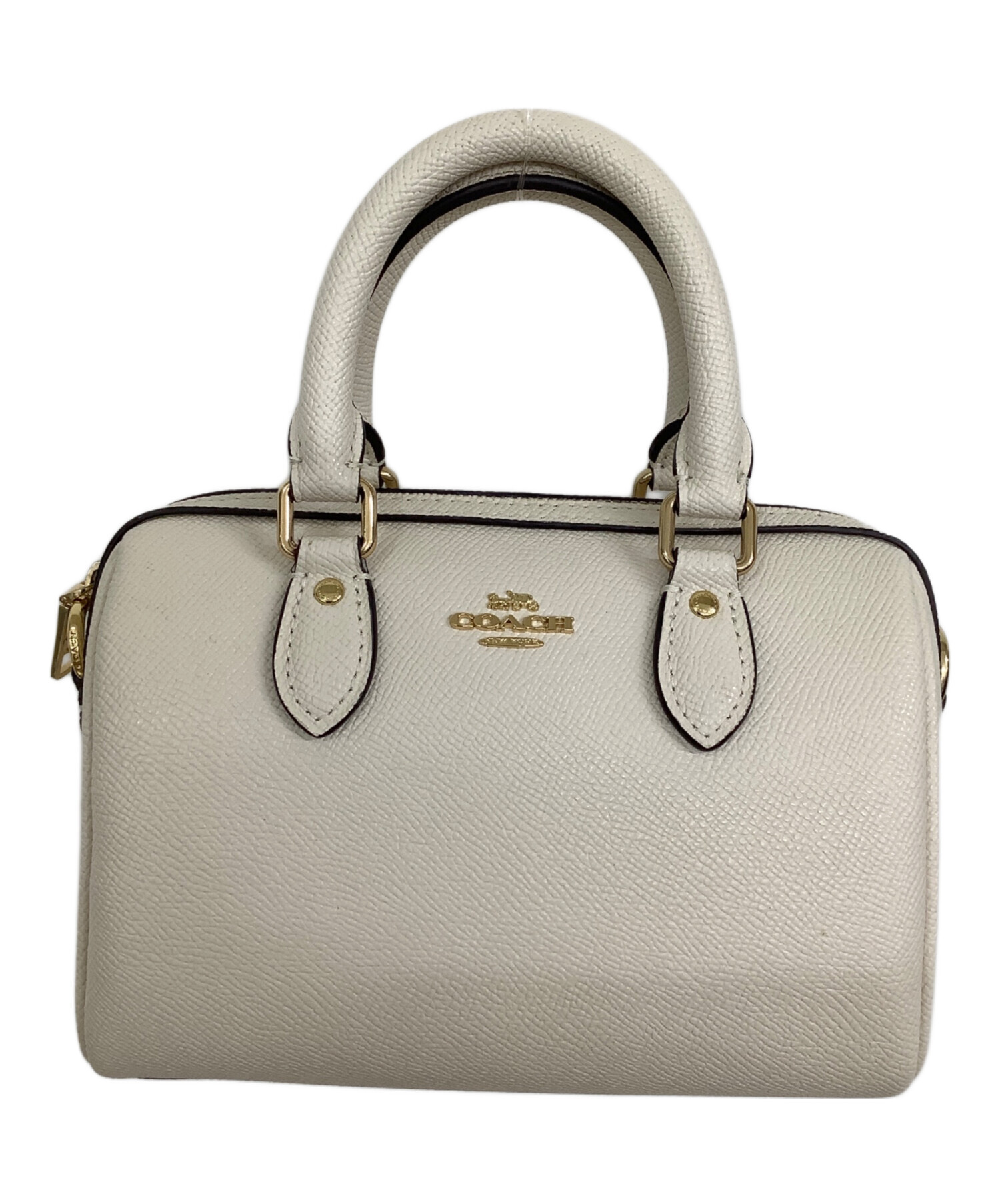 中古・古着通販】COACH (コーチ) ミニ ローアン クロスボディ ホワイト 