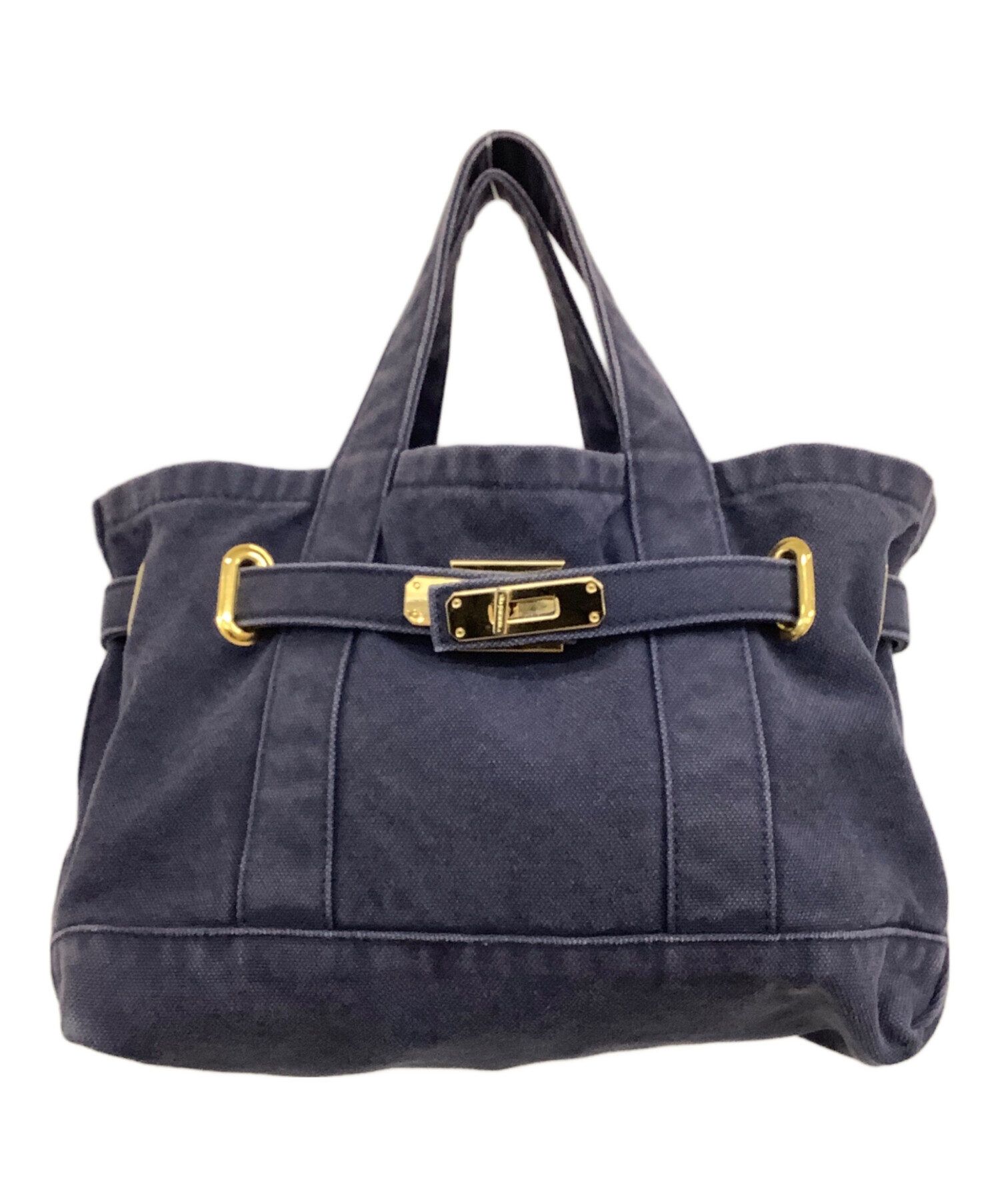 【レア＆極美品】sita paranticaトートSネイビー ヴィンテージ加工♡ 中古・古着通販】SITA PARANTICA (シータパランティカ) ミニトート
