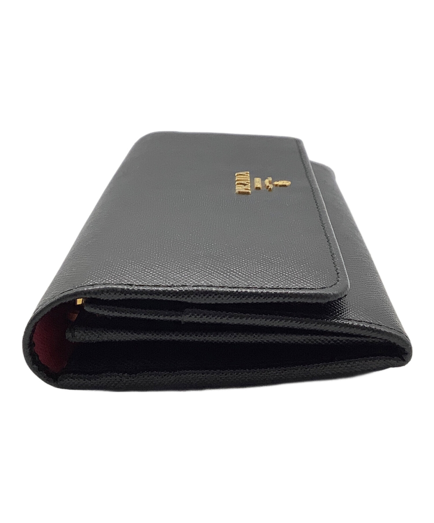 中古・古着通販】PRADA (プラダ) サフィアーノレザー ブラック