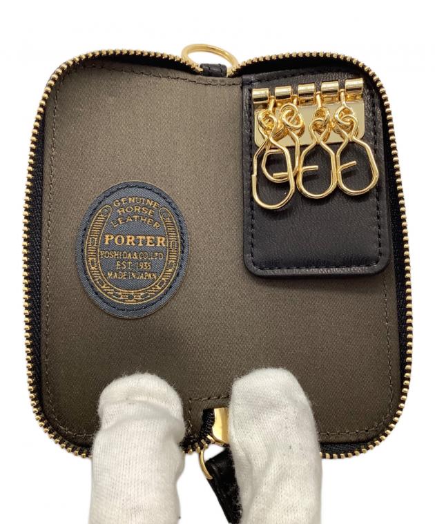中古・古着通販】PORTER (ポーター) WISE KEY CASE ブラック｜ブランド