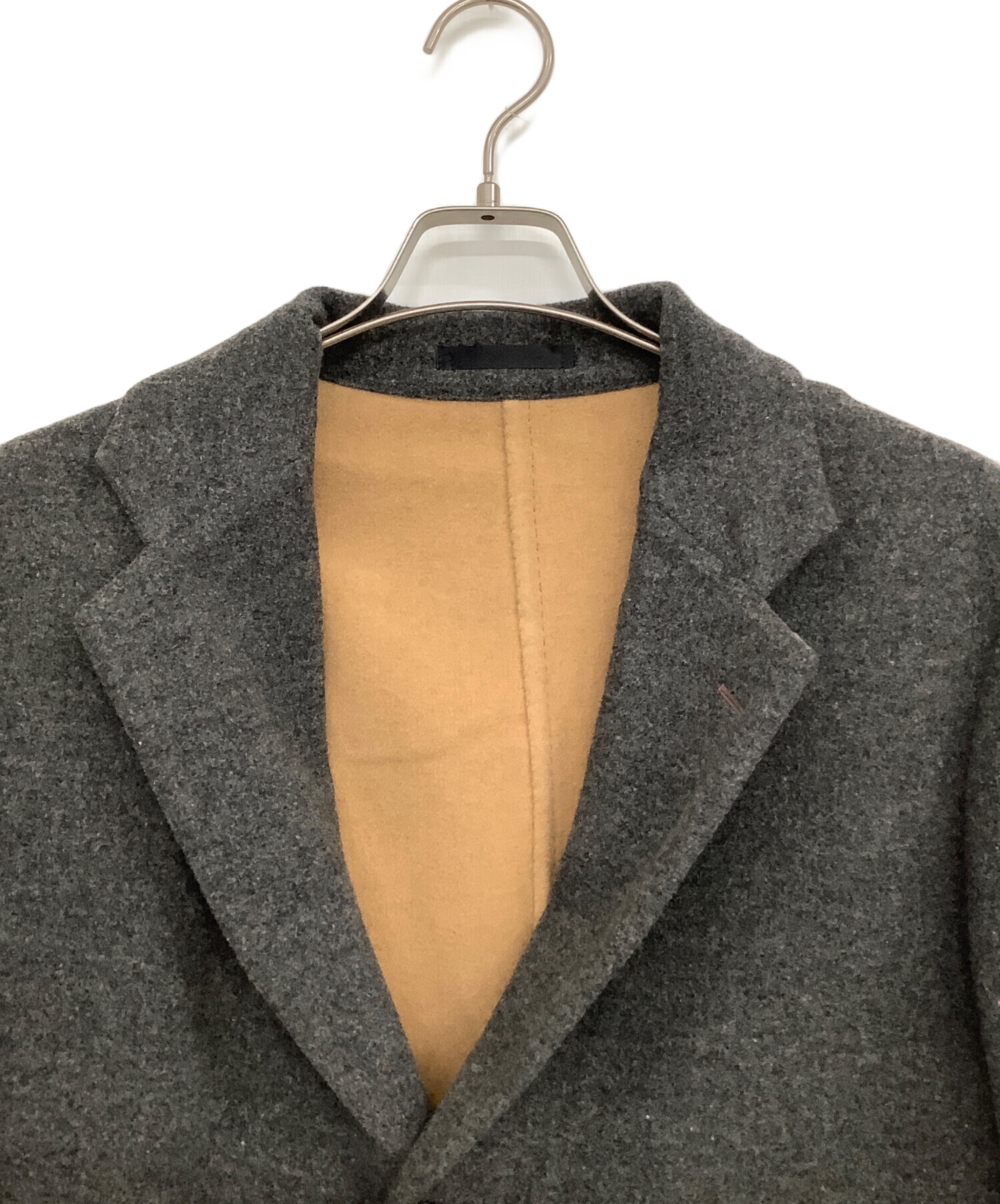 中古・古着通販】PAUL SMITH (ポールスミス) チェスターコート グレー