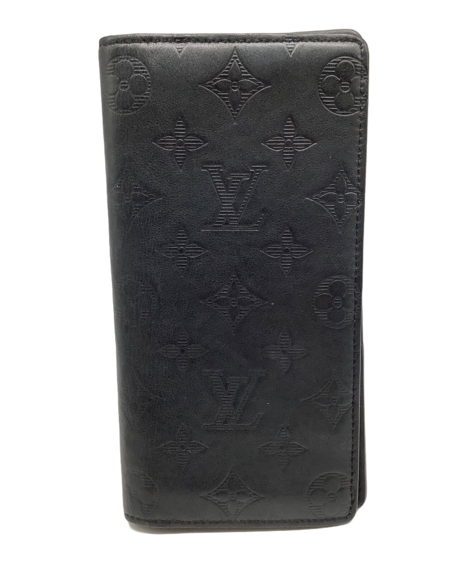 ルイヴィトン モノグラム シャドウ ポルトフォイユ ブラザ 中古・古着通販】LOUIS VUITTON (ルイ ヴィトン) モノグラム・シャドウ