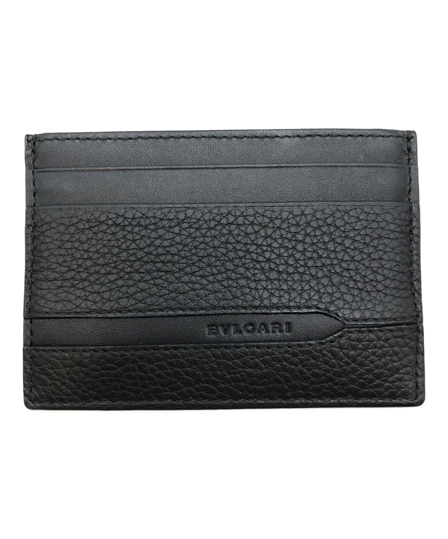 小物 BVLGARI 中古・古着通販】BVLGARI (ブルガリ) パスケース ブラック｜ブランド