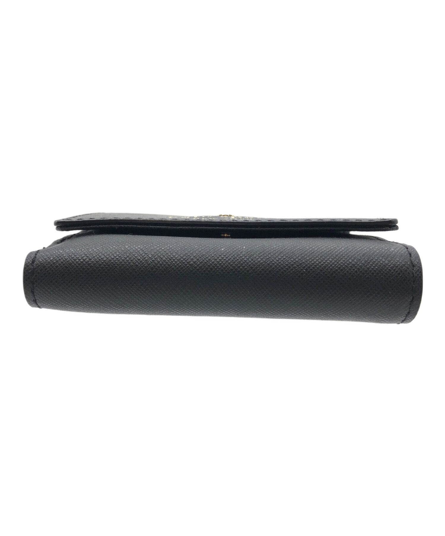 新品未使用♠ kate spade ♠ 折り畳み財布 ♠ ブラック 中古・古着通販】Kate Spade (ケイトスペード) 3つ折り財布 ブラック