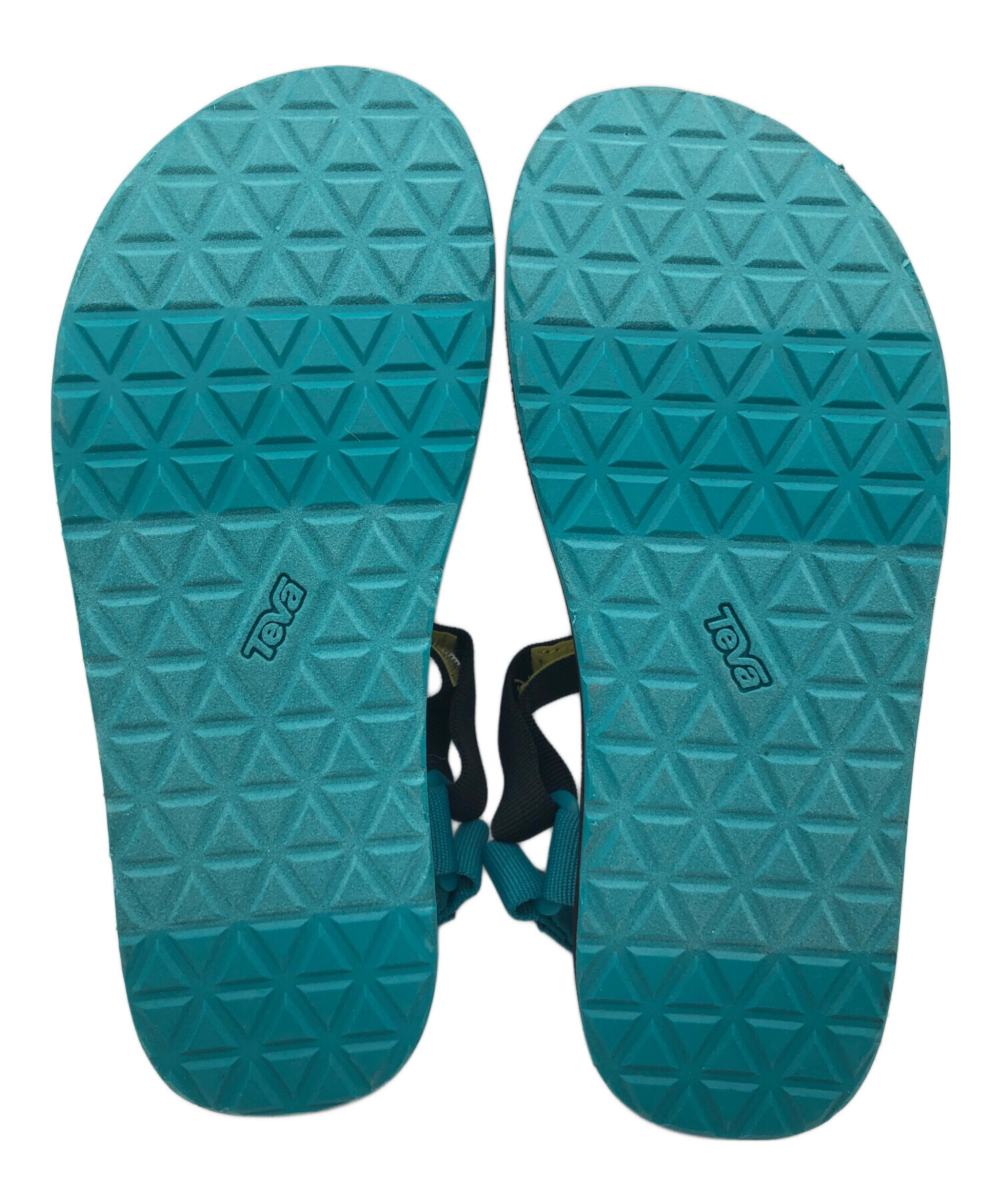 中古・古着通販】TEVA (テバ) サンダル ブラック×ブルー サイズ:28 未