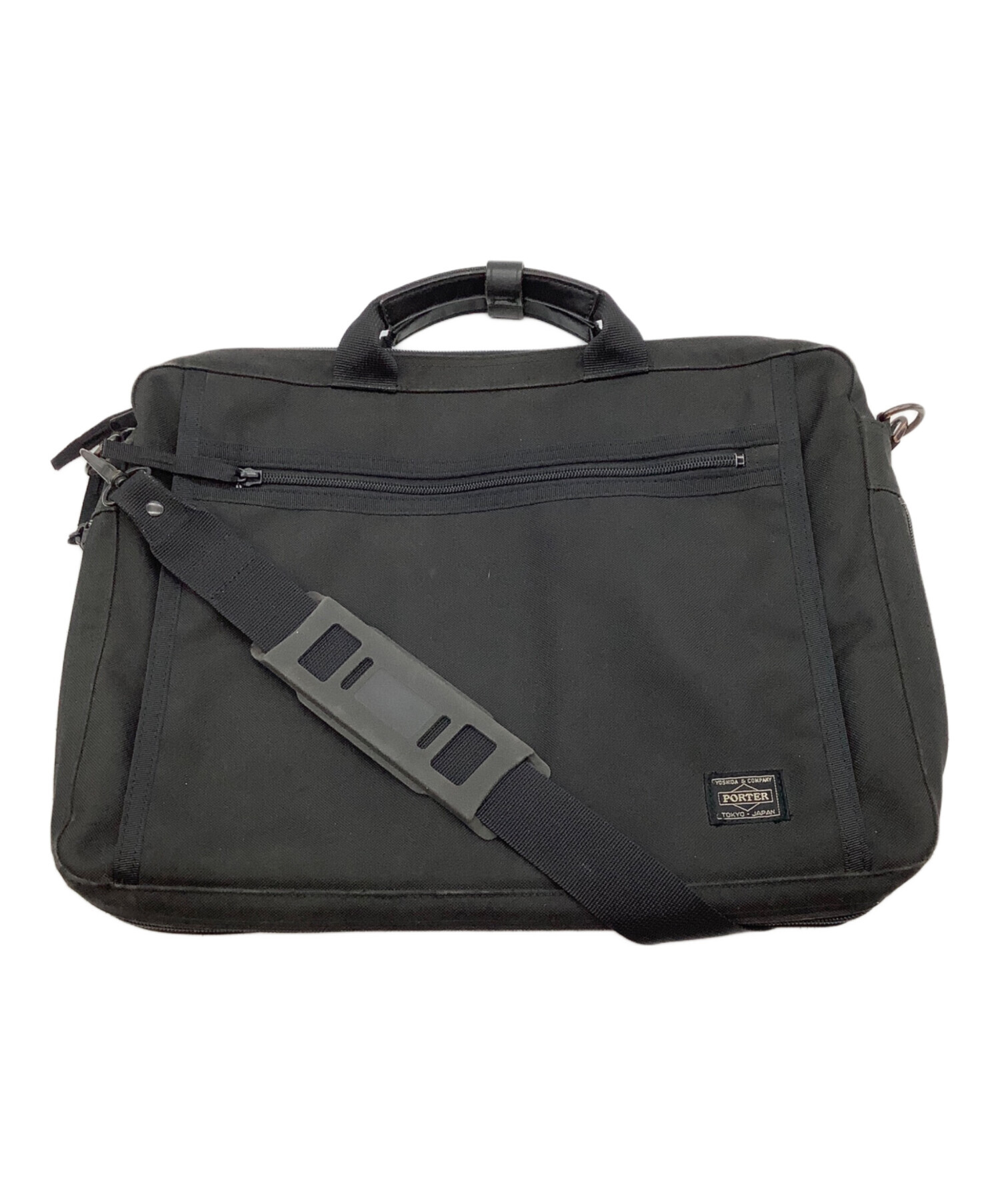 中古・古着通販】PORTER (ポーター) 2WAYブリーフケース ブラック