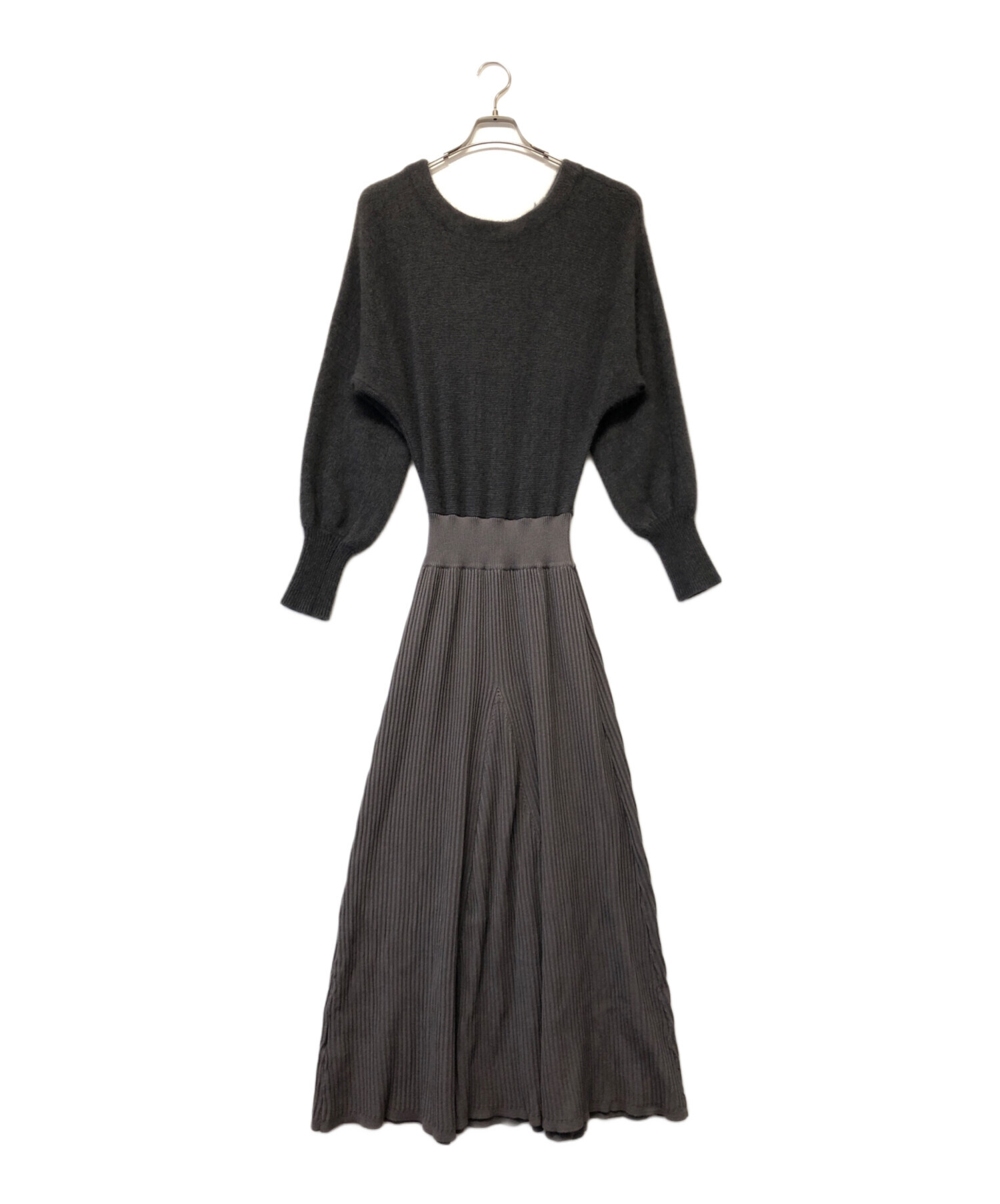 中古・古着通販】LAGUNA MOON (ラグナムーン) ラクーンフレアーニット