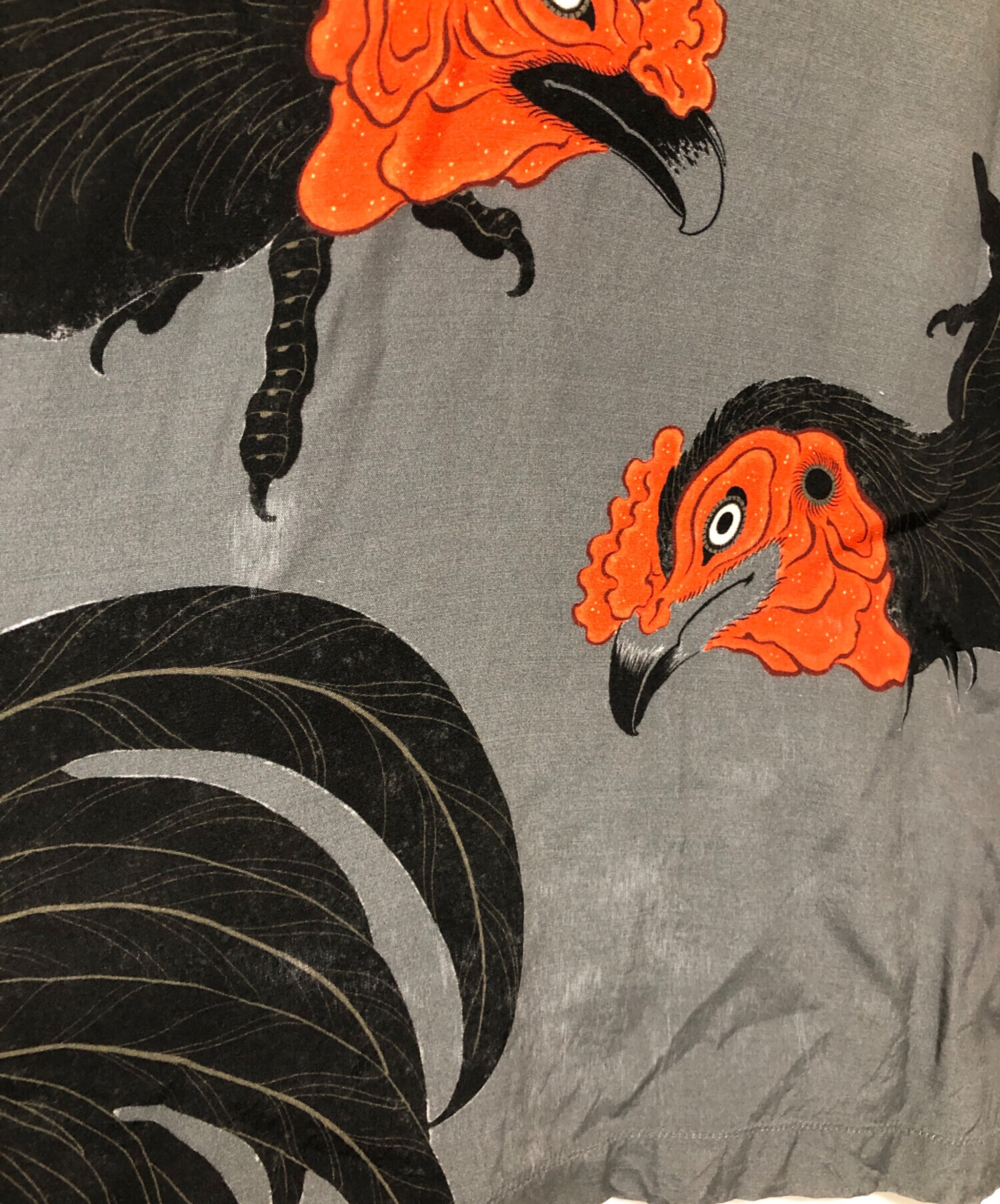 中古・古着通販】BUDSPOOL GAKKIN (バッズプール×ガッキン) 軍鶏アロハ