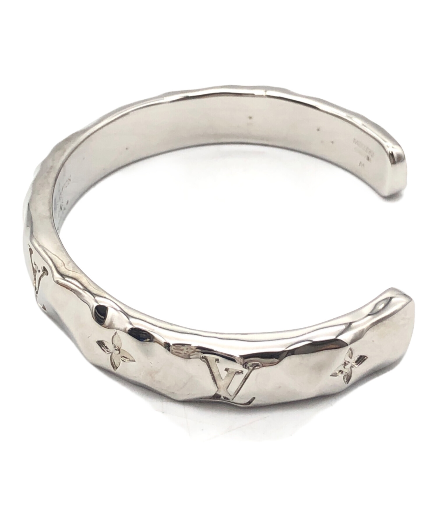 美品Louis Vuitton Classic バングル 2001シルバー 中古・古着通販】LOUIS VUITTON (ルイ ヴィトン) カーヴド シルバー