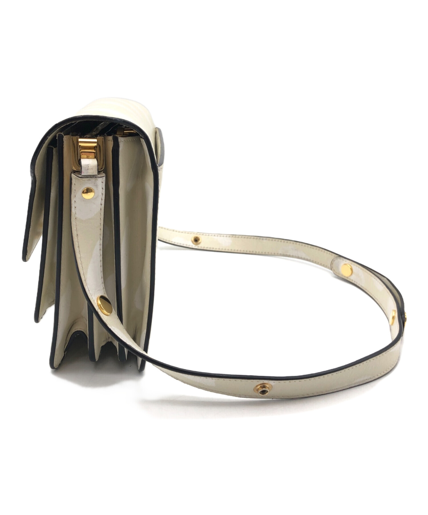 マルニ　ショルダーバッグ 中古・古着通販】MARNI (マルニ) ショルダーバッグ アイボリー