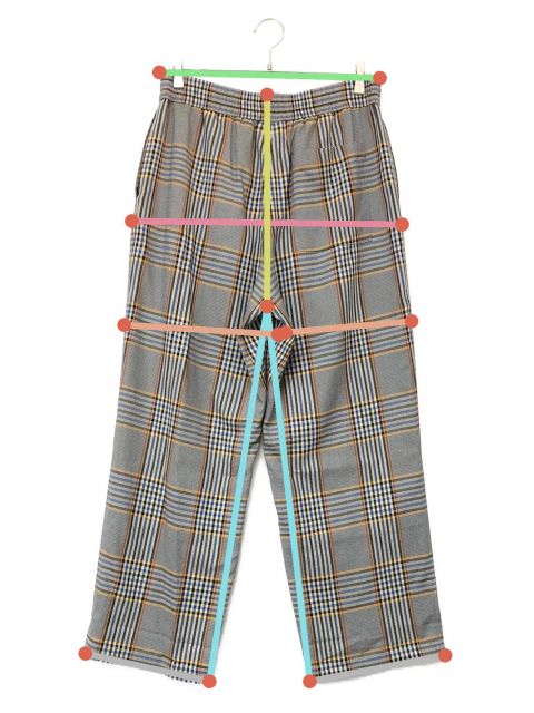 中古・古着通販】Paul Smith (ポールスミス) チェックパンツ グレー